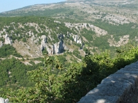 DSCF4334  La route d'accès à Gourdon